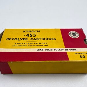 kynoch 455 lead solid bullet 265