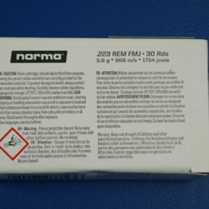 Norma "white box" .223Rem. FMJ 3,6g