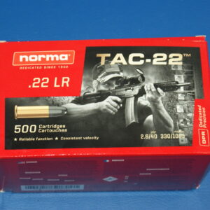 Norma Tac-22 .22lr 40gr/2,6g