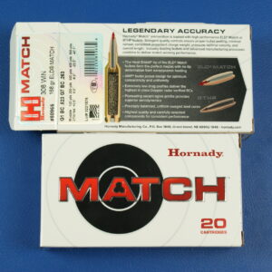 Hornady Match .308 Win. ELD 168gr