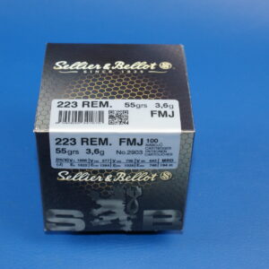 Sellier & Bellot .223Rem. FMJ 55grs 3,6g