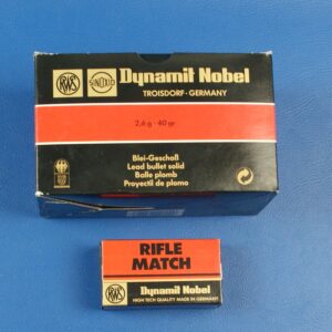 RWS Dynamit Nobel Rifle Match .22lr 40gr/2,6g