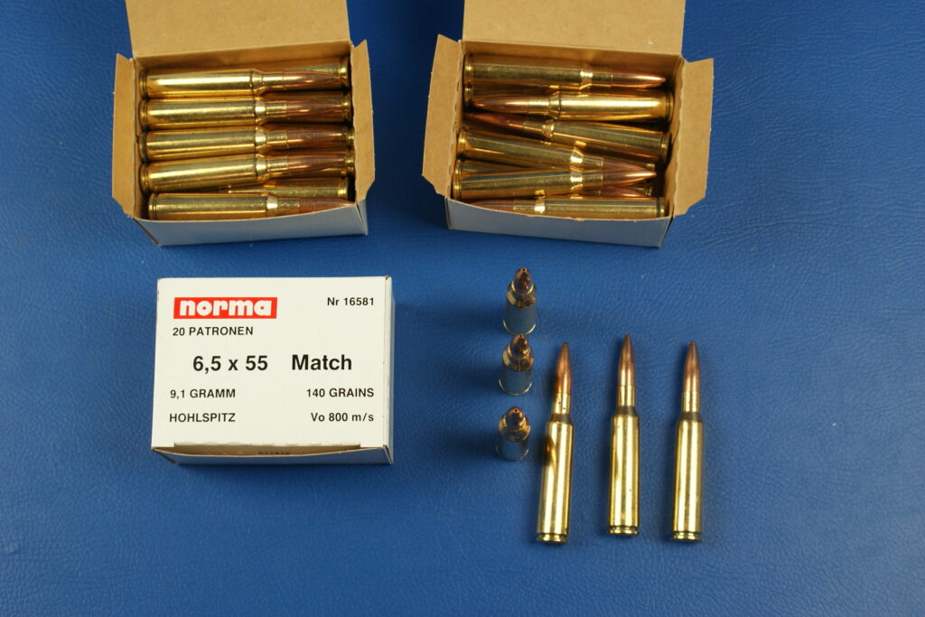 Norma Match 6,5x55 HP 140gr/9,1g