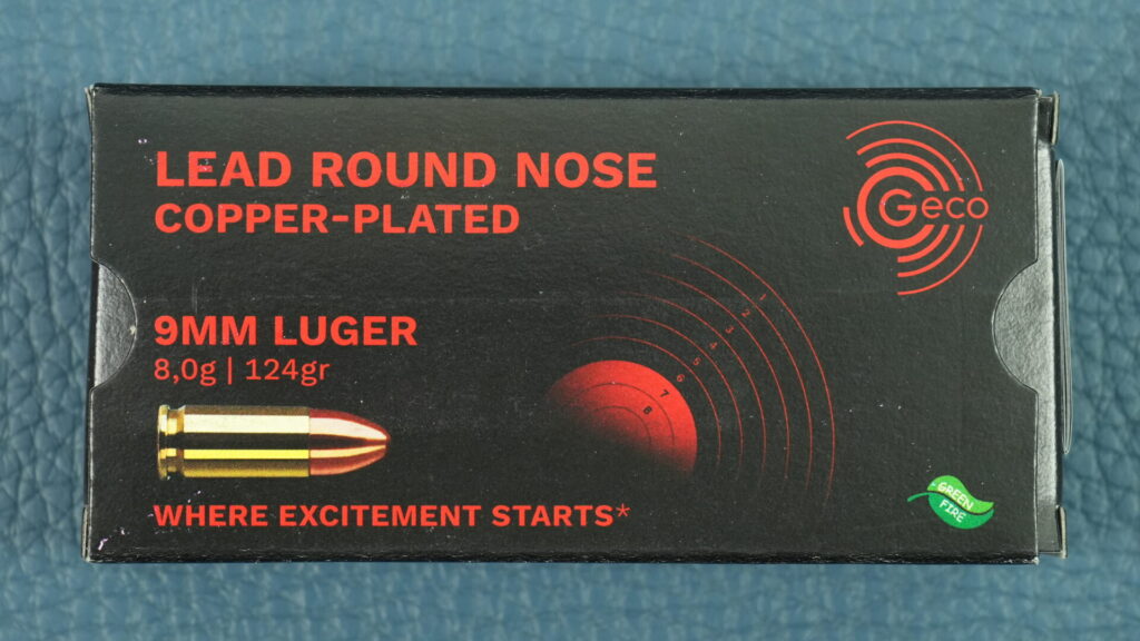 M00103 Geco Lead Round Nose Copper Plated 9mmLuger 8g 124gr (2)