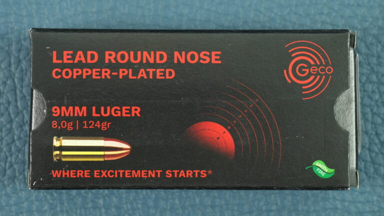 M00103 Geco Lead Round Nose Copper Plated 9mmLuger 8g 124gr (2)