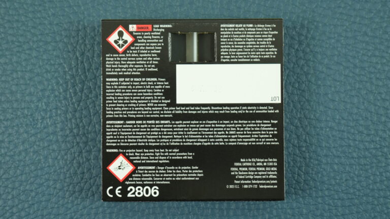 W00007 Federal Premium Large Rifle Match Primers No. GM210MI (5)